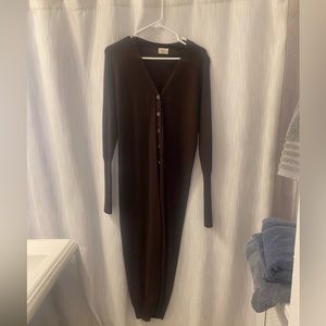 Wilfred Long Maroon Sweater Dress Size 6
